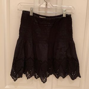 Ulla Johnson Eyelet mini skirt size 6